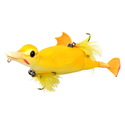 3D Suicide Duck 10.5 CM | 28G | Floating | Yellow