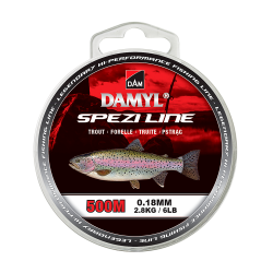 Damyl Spezi Line Trout|0.18MM | 500M | 2.8KG | 6LBS