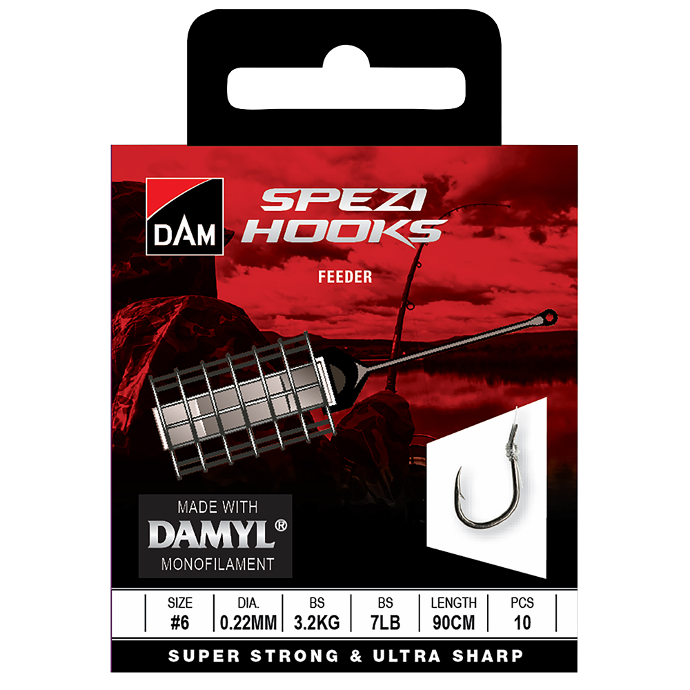 Witvis onderlijn | Dam Spezi Feeder | Hengelsport Webshop Viskick.nl