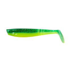 Shad Paddletail 8cm | UV Green/Lime | 5+1