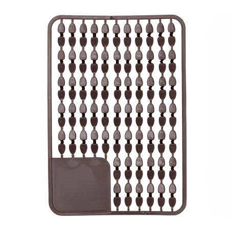 MadCat Pellet stops | Maat S | 2x67 Stuks | Donker Bruin | Viskick.nl MadCat Pellet stops | Maat S | 2x67 Stuks | Donker Bruin | Viskick.nl
