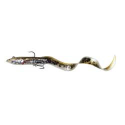 4D Real Eel Olive / Pearl | 30 CM | 80G | Sinking