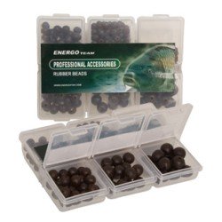 Rubber Shock Bead Set|6 verschillende maten / Groen 