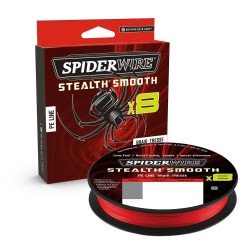 Spiderwire Stealth Smooth-8 Braid Red