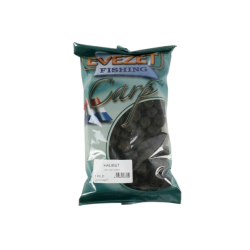 Black Halibut Pellet Met Gat 20MM | 1 Kilo