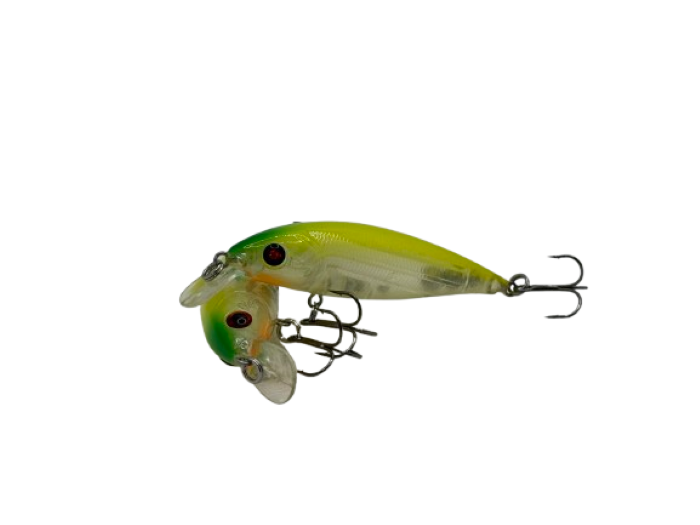 Kunstaas Set 3 Pluggen voor Snoek, Baars & Snoekbaars