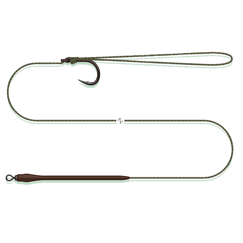 MadCat Standaard Pellet Rig | Kant-en-klare meerval rig | Viskick.nl