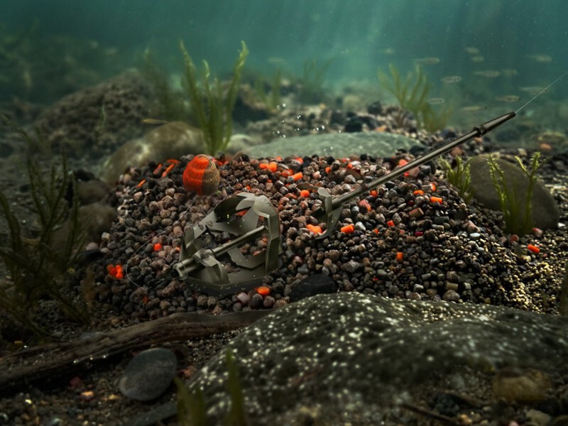 Delphin REAXE Ready&Go Pellet Box | Method Feeder Pellets | Viskick.nl