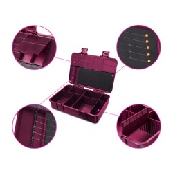 Delphin QueenBOX Mega Tackle Box | Rig Box | Viskick.nl