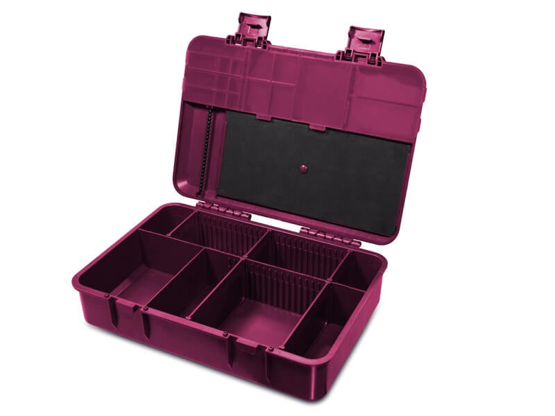 Delphin QueenBOX Mega Tackle Box | Rig Box | Viskick.nl