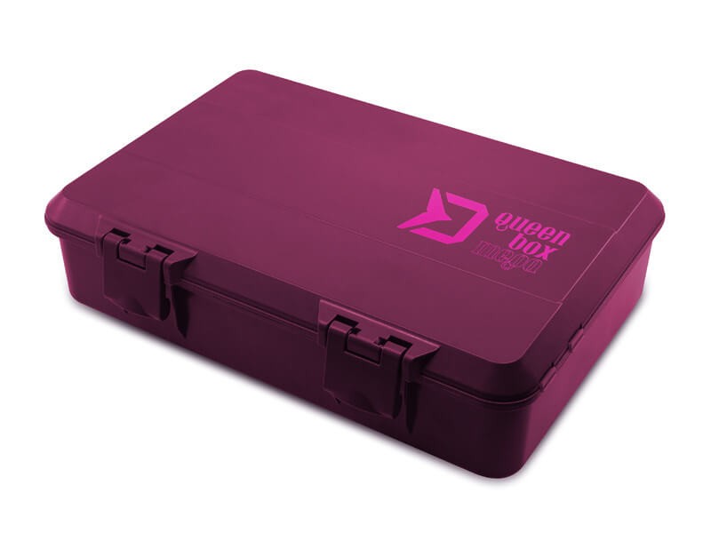 Delphin QueenBOX Mega Tackle Box | Rig Box | Viskick.nl