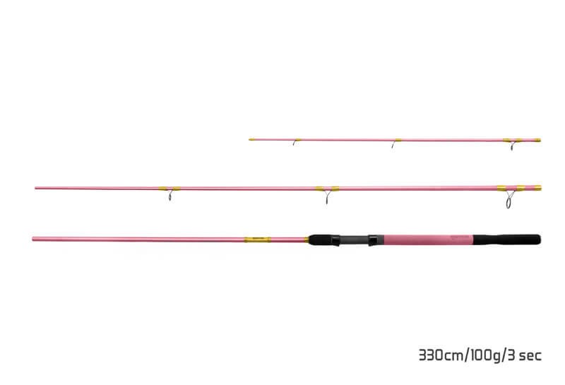 Feederhengel Delphin Queen | Roze, Stijlvol & Sterk