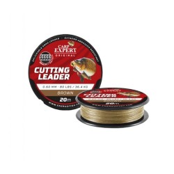 Carp Expert Cutting Leader Brown 20M | 0.60MM | 36.4Kg