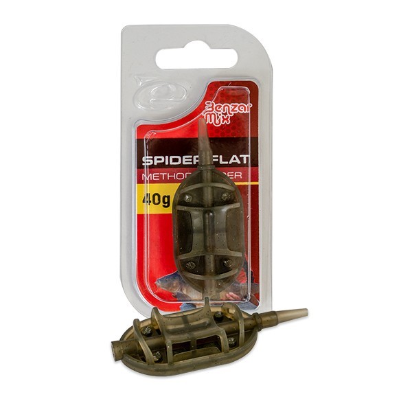 Method Feeder Spider Flat 30 g | Viskick.nl alles voor de hengelsport